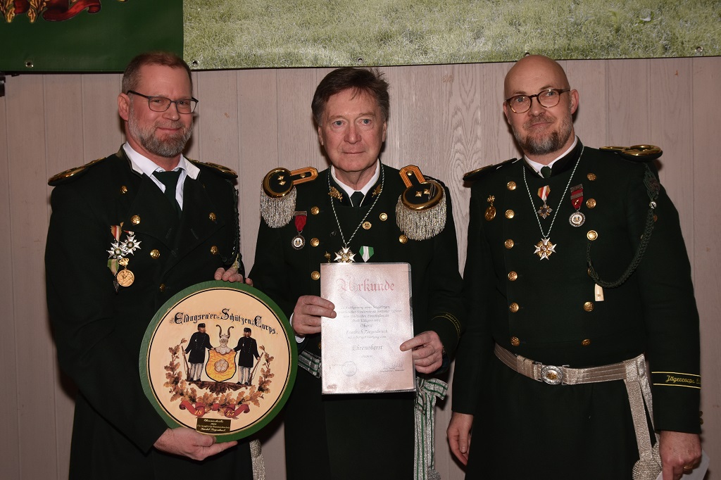 Julian Rathe ist neuer Oberst des Eldagser Jägercorps