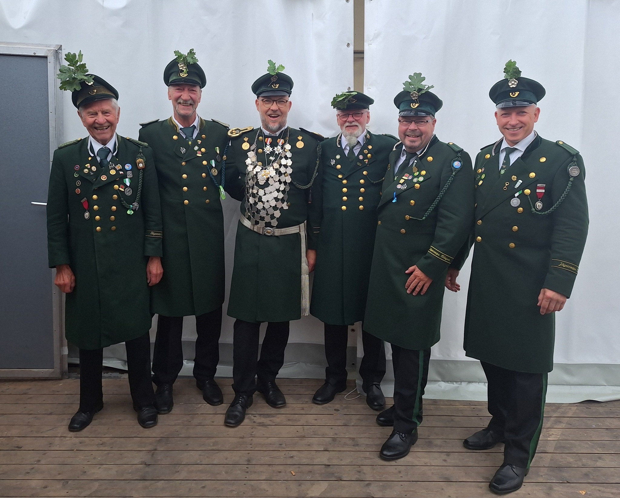 Das Corps beim Schützenfest in Kierspe